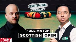 Luca Brecel vs Xiao Guodong Full Match Highlights | Scottish Open Snooker 2024 