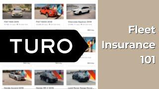 Commercial/Fleet Insurance for YOUR Turo Fleet! [NEW 2024]