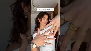 Gold girl jewelry tour ੈ‧₊ #jewelry #shorts