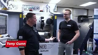 Spinner Multi Turret TTS Lathe at Prosper Machine Tool in Texas