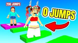 Roblox Obby, BUT you have LIMITED JUMPS!