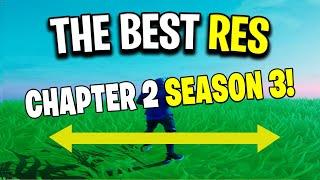 The BEST Stretched Resolution (NO INPUT DELAY) in Fortnite Chapter 2 Season 4!