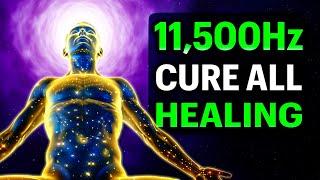 YOU CAN CURE ALL 11,500Hz 528Hz 432Hz Healing Frequency Music for Sleep