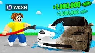 CAR WASH TYCOON In ROBLOX!