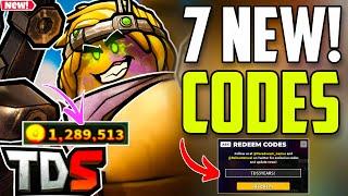 UPDATE!! *NEW* CODES️TOWER DEFENSE SIMULATOR ROBLOX CODES 2024  TDS CODES 2024-TOWER DEFENSE CODES