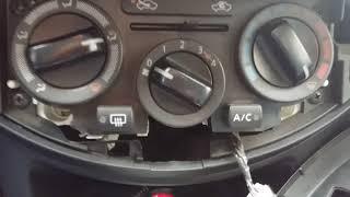 Отключение автоматического включения кондиционера Nissan note