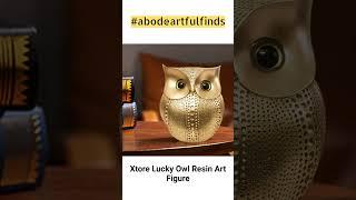 Buy Xtore Lucky Owl Resin Art Figure | Amazon India