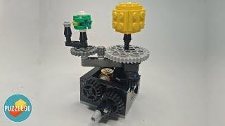 Lego Mini Orrery - Sun, Earth, and Moon