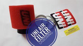 UNI Air filter unboxing