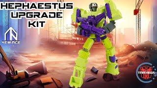 QQT STUDIO 3D Printed Upgrade Kit for Newage H34P Hephaestus (AKA Devastator)