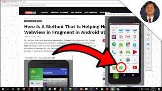 How to Use WebView in Fragment in Android N and Older Android APIs - Demo App