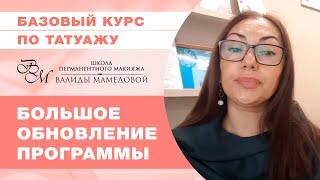 Базовый курс по татуажу Валиды Мамедовой (большое обновление)