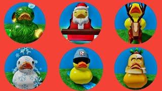 Find The Rubber Duck Morphs | 6 New Morphs (Reindeer, Santa Claus, Snowflake...)|Roblox