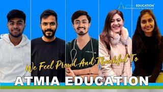 Gratitude in Action:Students Share Their Heartfelt Testimonies with ATMIA EDUCATION #mbbsabroad2023