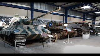 Tiger I and II, Panther, Pz IV, Stug III, and many more Sd.kfz's ... visiting Musee des Blindés