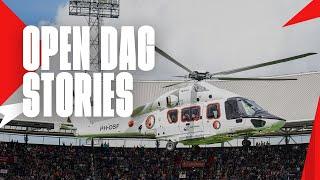 Met de HELIKOPTER mee DE KUIP IN!  | OPEN DAG STORIES