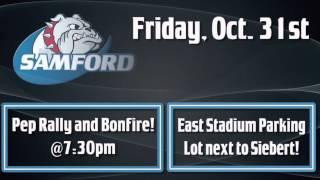 Samford Sports Weekly 10-27-14