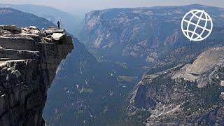 Hiking Half Dome, Yosemite National Park, USA  [Amazing Places 4K]