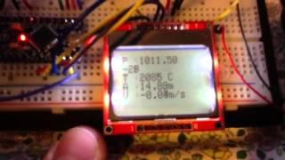 MS5611 Arduino variometer