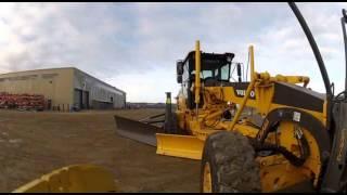 Craig Manufacturing - 301 Underslung Wing and Mid-Mount Scarifier Kit on a Volvo G946B Grader