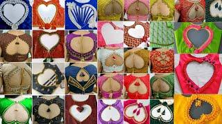 Velentine day special blouse designs/Heart  shape blouse designs/blouse ki designs2023