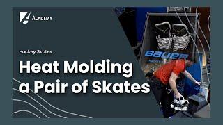 Heat Molding a Pair of Skates