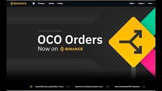 Новое на бирже Binance: ОСО-ордера и Lending