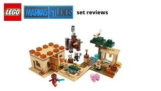 The Illager Raid (21160) | LEGO Minecraft Set Review