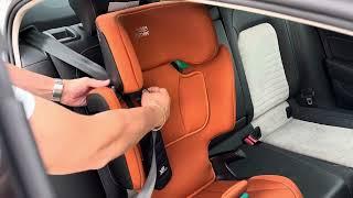 Установка Britax Romer Kidfix I-Size Installation asmr