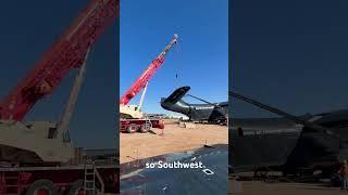 The #PhilippineMars is getting her right horizontal stabilizer back on. #pimaairandspacemuseum