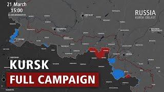 Ukraine Invasion of Russia: Kursk Attack – Every Day [AUG 6 2024 - MAR 21 2025]