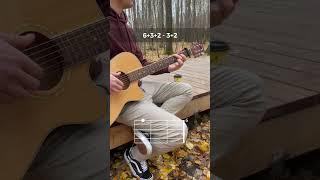Ed Sheeran - Perfect  easy guitar tutorial. Capo at the 1st fret