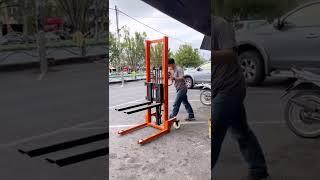 Mini forklift 1ton Manual Hydraulic Pump Lift