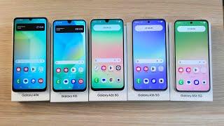 SAMSUNG GALAXY A06, A16, A26, A36, A56 - СРАВНИЛ ВСЮ А-СЕРИЮ!