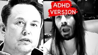 Elon Musk Pathetic Meltdown - ADHD version