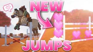 NEW HORSE JUMPS IN MINECRAFT! | Showjumping Craft [MC Equestrian]