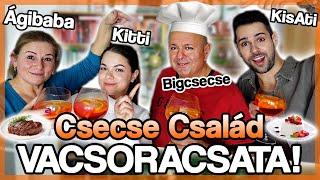 CSECSE CSALÁD VACSORACSATA 2.  Sztárvendéget hívott BigCsecse?! 