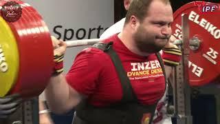 Ivan Goriachev - 6th Place 1045kg Total - 120kg Class 2021 IPF World Open Championship