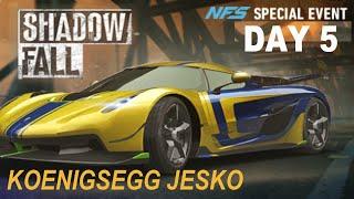 Need For Speed No Limits | Koenigsegg Jesko ( Day 5 - Shadowfall )