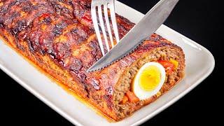 The SECRET to Making the Most DELICIOUS Meatloaf!Recipe from a German magazine from the 60s!