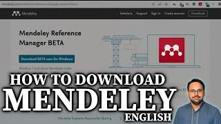 Free Download the Latest Version of Mendeley With a Free License - Reference Management Software