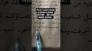 Pelet Sakti Bikin Klepek-klepek.Ngeri Boss...!