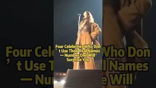 Four celebrities who don’t use their real names #celebrity