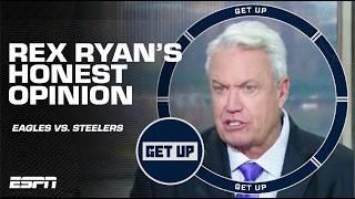 Rex Ryan and Tedy Bruschi STRONGLY DISAGREE over Eagles being the BEST TEAM?!  | Get Up