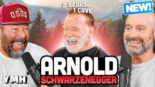 Arnold Schwarzenegger PUMPS UP The Bears | 2 Bears, 1 Cave