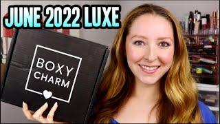 JUNE 2022 BOXYCHARM LUXE BOX UNBOXING | Retail Value of Over $300!