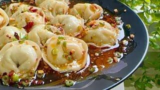 Spicy, Crunchy, Falvourful,Soft & Juicy Chicken Momo Recipe Chicken Dim Sum Recipe in Bangla