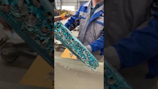 Radiator Recycling Made Easy - Copper & Aluminum Separation Line #radiatorrecycling