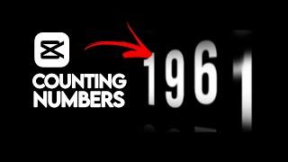 Create Counting Numbers Effect in CapCut - Easy Tutorial!