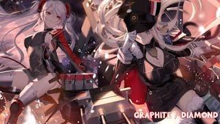 | Nightcore | May'n - Graphite/Diamond (Azur Lane OP Full Song + Lyrics ) [Template Like Syrex]